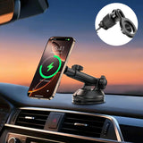 Choetech H01005 Magnetic Car Mount 360-dgree Rotation, Telescopic Arm, for SUVs - Side View