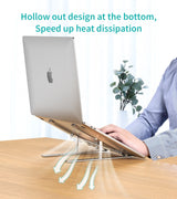 CHOETECH H045-SL Aluminum Foldable Laptop Stand - 45-Degree Angle