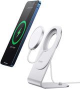 Choetech H046 Phone Stand For MagSafe Charger Aluminum (Stand Only) - Front View