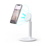 CHOETECH H048 Magsafe Adjustable Phone Holder (White/Silver) - 45-Degree Angle