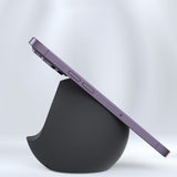 CHOETECH H050-BK Magnetic Holder for iPhone 12/13/14 /15 Series and iWatch (Black) - Side View