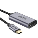 CHOETECH HUB-H21 USB-C to HDMI 4k 60Hz Braided Video Cable Cord Adapter