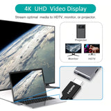 CHOETECH HUB-M14 USB-C  7 in 1 Expand Docking Station Hub for MacBook Pro - Close-Up Angle