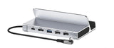 CHOETECH HUB-M77-GY PD100W 5-in-1 USB-C PD+HDMI+USB 3.0A/F+USB2.0 Steam Deck Docking Station