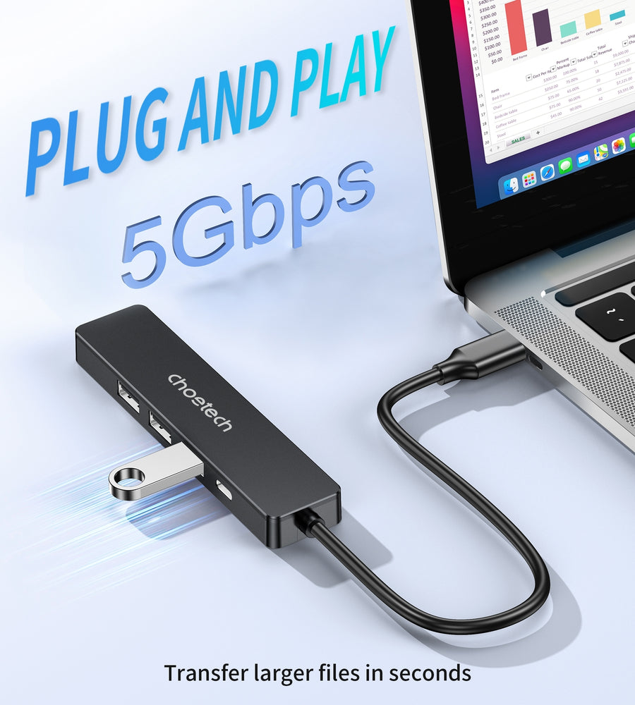 CHOETECH HUB-M80 Hub 5-in-1 Multifunctional Hub