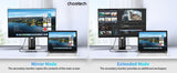 CHOETECH HUB-M80 Hub 5-in-1 Multifunctional Hub - Rear View