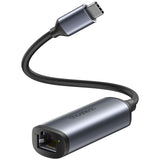 CHOETECH HUB-R02 USB-C to Gigabit Ethernet Adapter - Front View