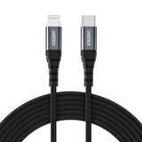 CHOETECH IP0039 USB-C To iPhone MFi Certified Cable 1.2M - Front View