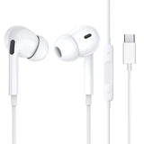 Choetech OC-A011 USB-C In-Ear Headphones 1.2m - White