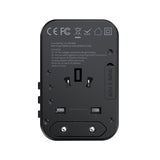 CHOETECH GaN 65W Power Delivery Multi-Port Travel Charger - Front View