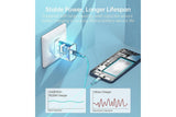 Choetech Q5004 PD Fast Type C Wall Charger 20W - 45-Degree Angle