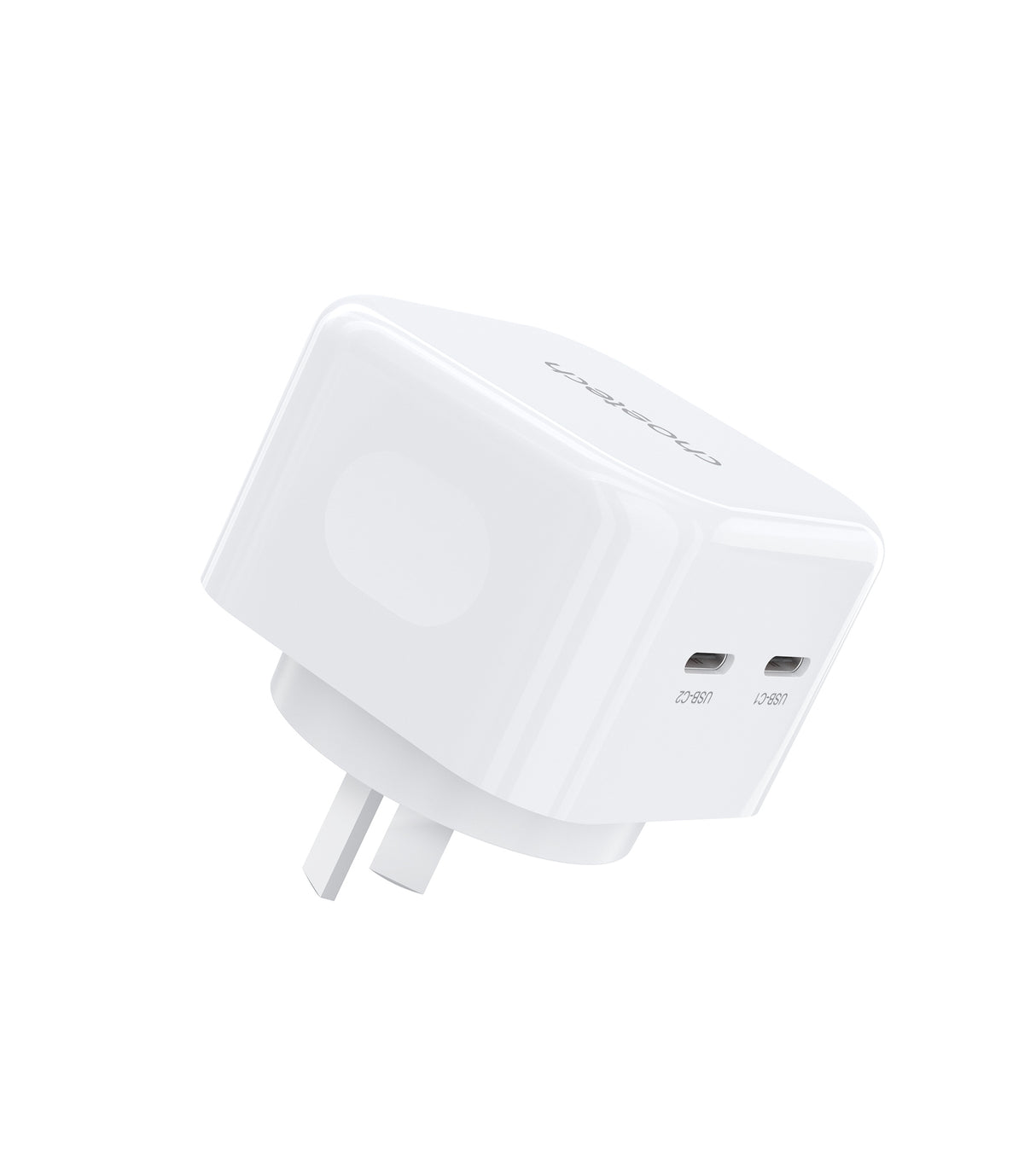 CHOETECH 35W Dual USB-C Power Delivery Charger for Travel