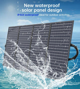 CHOETECH SC010 160W Foldable Solar Charger - 45-Degree Angle