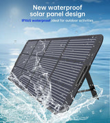 CHOETECH SC011 200W Foldable Solar Charger - Side View