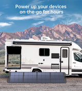 CHOETECH SC011 200W Foldable Solar Charger - Top-Down View