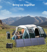 CHOETECH SC011 200W Foldable Solar Charger - Rear View