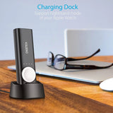CHOETECH T315 2-in-1 Portable Wireless Charger & 5000mAh Power Bank for Apple Watch and Devices - 45-Degree Angle