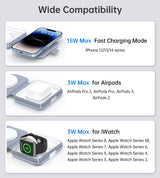 CHOETECH T323 2-in-1 Magsafe&MFI Wireless Charger - Extra Image