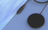 CHOETECH T518-BK15W Removable Fast Wireless Magenetic Charger for iPhone12/13/14/15 & More with 1M Cable