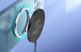 CHOETECH T518-BK15W Removable Fast Wireless Magenetic Charger for iPhone12/13/14/15 & More with 1M Cable - Side View