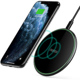 CHOETECH T559-F 15W Wireless Charging Pad with AC Adapter - Front View
