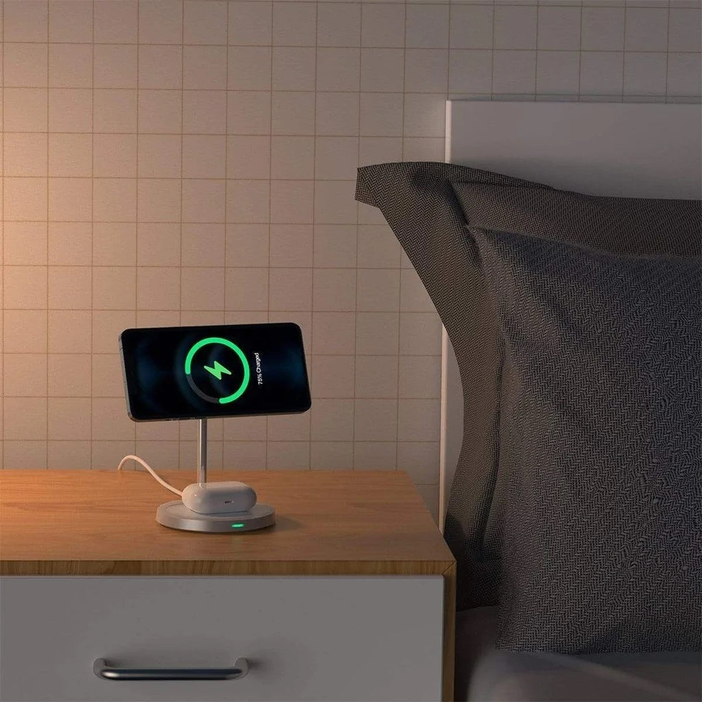 CHOETECH T581-F Magnetic Wireless Charging Stand for iPhone with MagSafe Compatibility