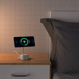 CHOETECH T581-F Magnetic Wireless Charging Stand for iPhone with MagSafe Compatibility - Side View
