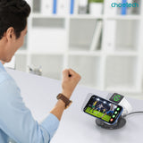 3-in-1 Magnetic Wireless Charger Station for iPhone, AirPods, and Apple Watch - CHOETECH T587-F