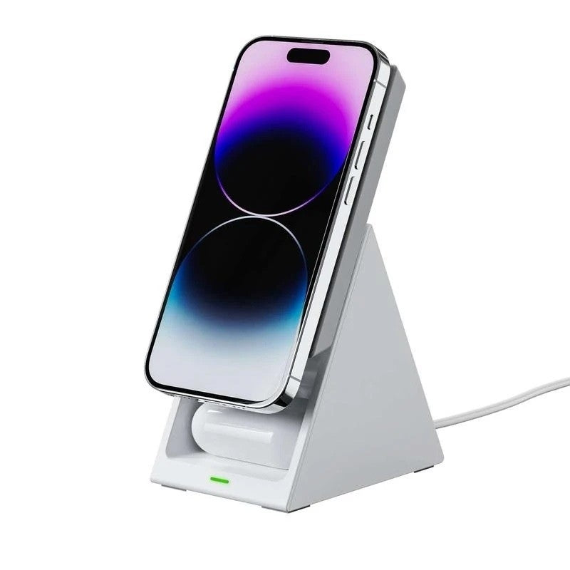 CHOETECH T600-F 3-in-1 Magnetic Wireless Charging Station for iPhone, Apple Watch, and AirPods