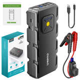 CHOETECH TC0009 16000mAh Portable Car Jump Starter with Emergency Light - Low Angle