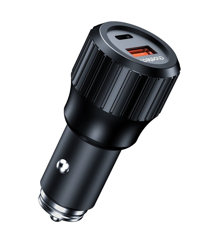 CHOETECH TC0010 45W Dual USB Fast Car Charger with Safety Features