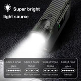 CHOETECH TC0017 Multi-Function 10000mAh Car Jump Starter, Power Bank, Air Pump & LED Flashlight - 45-Degree Angle
