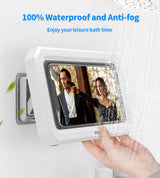 CHOETECH WPC008 Bathroom Waterproof Phone holder (up to 6.7-inch) White - Top-Down View