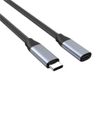 CHOETECH XCC-1039 100W Type-C Female to Type-C Male Extension Cable 2M - Front View