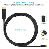 CHOETECH XCH-0030 USB-C To HDMI Cable 3M - Front View
