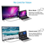 CHOETECH XCH-0030 USB-C To HDMI Cable 3M - Side View