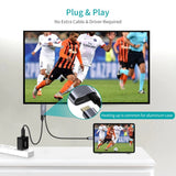 CHOETECH 4K HDMI 60Hz USB-C to HDMI Adapter with 100W Power Delivery - 1.8M Cable