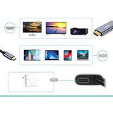 CHOETECH 4K HDMI 60Hz USB-C to HDMI Adapter with 100W Power Delivery - 1.8M Cable