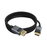 CHOETECH XDD02 16K 60Hz DP to DP Cable 2M - Front View