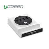 UGREEN Multifunction USB Charging Station with OTG USB Hub (20352) - Front View