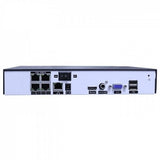 Hiseeu H5NVR-P4-612P 4CH 2MP/1080P PoE CCTV System (2TB HDD) - Front View