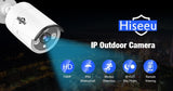 Hiseeu HB624P H.264 4MP PoE IP Camera - Top-Down View