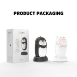 Snowfield Cute Companion Portable Power Bank and Hand Warmer - 8000 mAh White