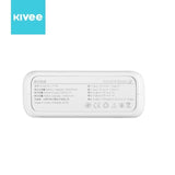 KIVEE PT63 20000mAh White Portable Power Bank - Top-Down View
