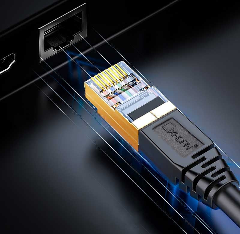 OXHORN Cat8 Ethernet Cable 2m