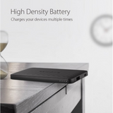 Ravpower RP-PB094 Super Slim Powerbank 10000mAh, PD 18w, QC3.0 - Top-Down View