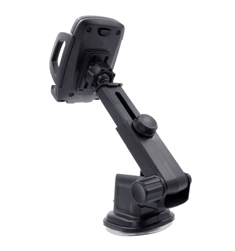 TEQ TEQ-220 Universal Car Holder - Durable & Non-Slip Design (Extendable) Grey/Black for 3-5 Inch Smartphones