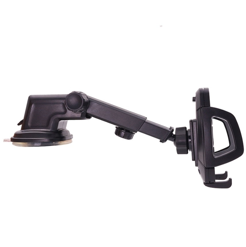 TEQ TEQ-220 Universal Car Holder - Durable & Non-Slip Design (Extendable) Grey/Black for 3-5 Inch Smartphones