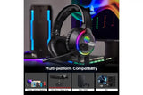 SoulBytes S19 RGB Gaming Headphones - Front View