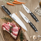 Warmot Professional 3-Piece High Carbon Stainless Steel Chef Knife Set with Elegant Gift Box - Extra Image